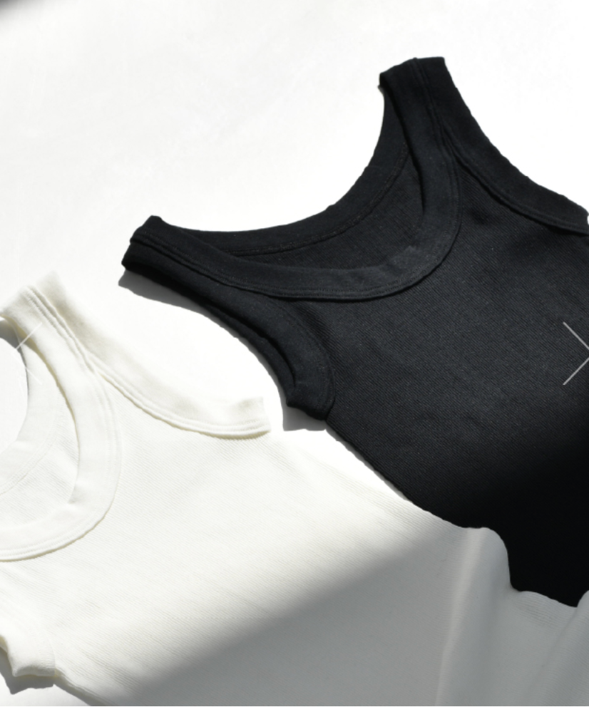 ⑰ 螺紋透氣修身內衣 RIBBED INNERWEAR